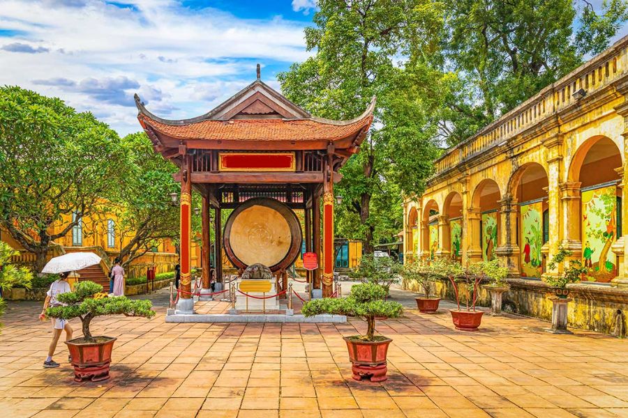 La citadelle impériale de Thang Long est un des meilleurs endroits de Hanoi pour en apprendre davantage sur l'histoire impériale du Vietnam.